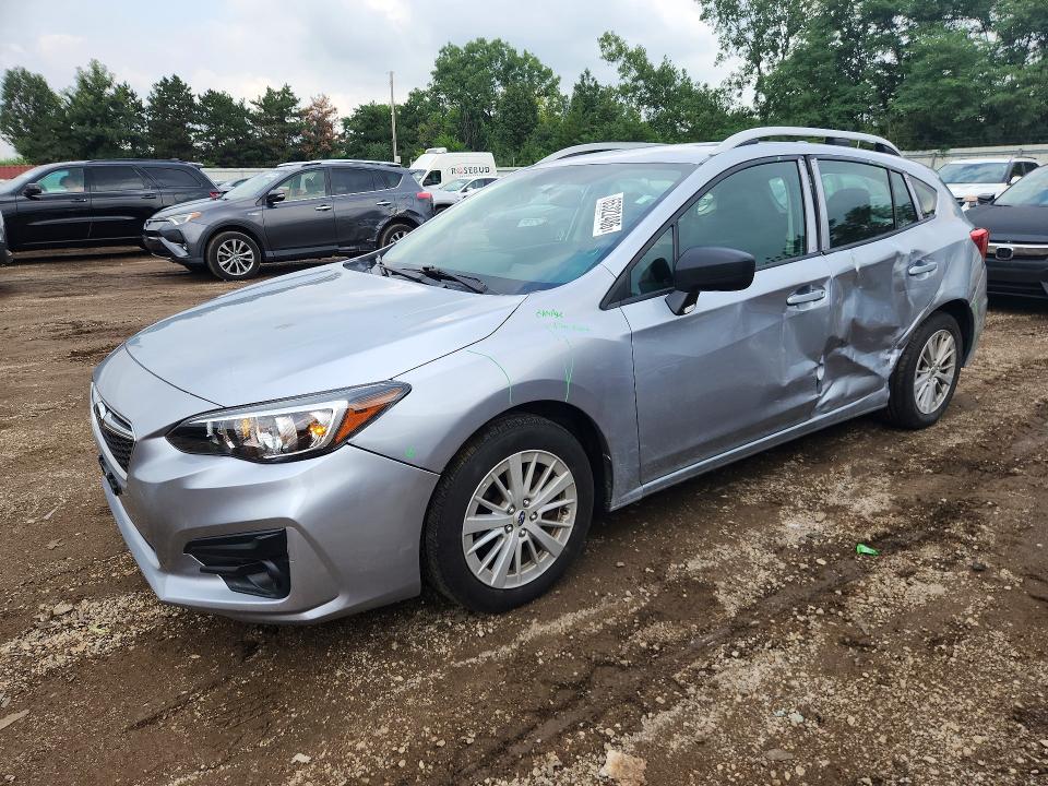 SUBARU IMPREZA 2018 with VIN 4S3GTAB62J3712717 - Photo from auction