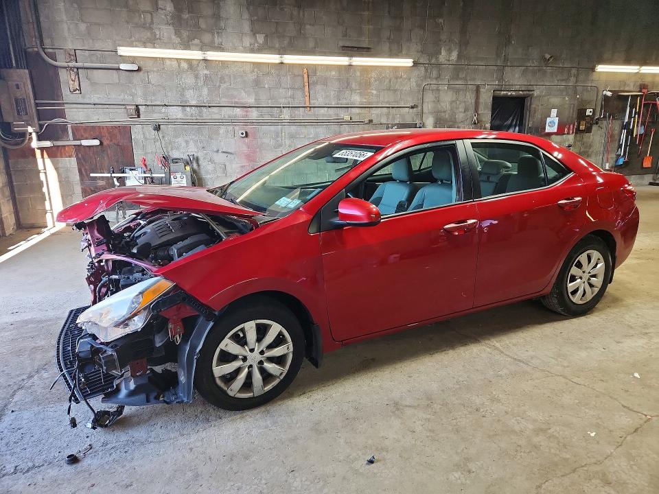 TOYOTA COROLLA 2018 with VIN 2T1BURHE3JC975391 - Photo from auction