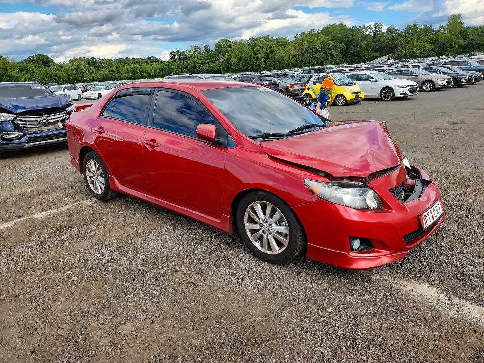 Photo 4 from auction – 2009 TOYOTA COROLLA with VIN 2T1BU40E29C137668