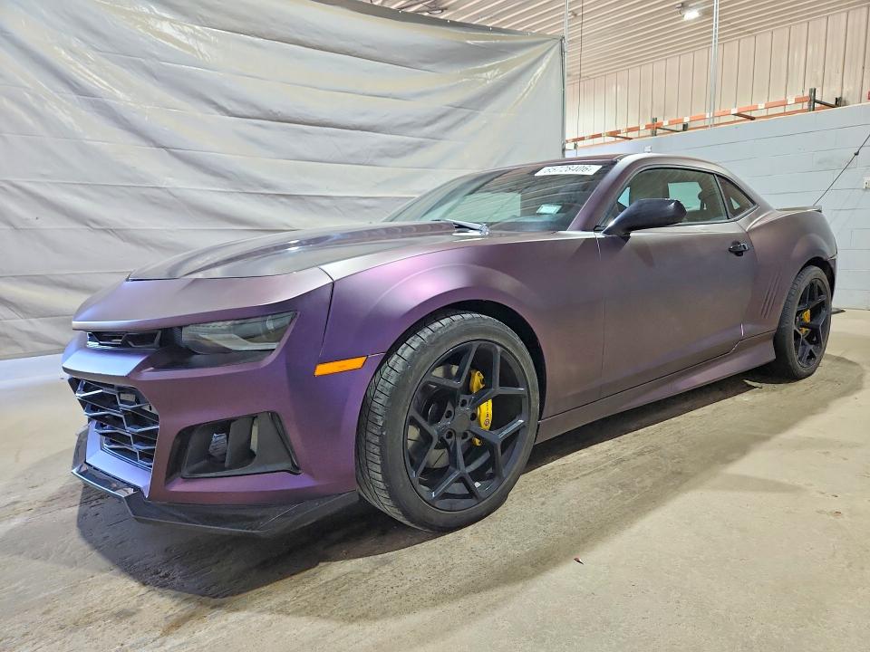 CHEVROLET CAMARO 2012 with VIN 2G1FE1E35C9187601 - Photo from auction