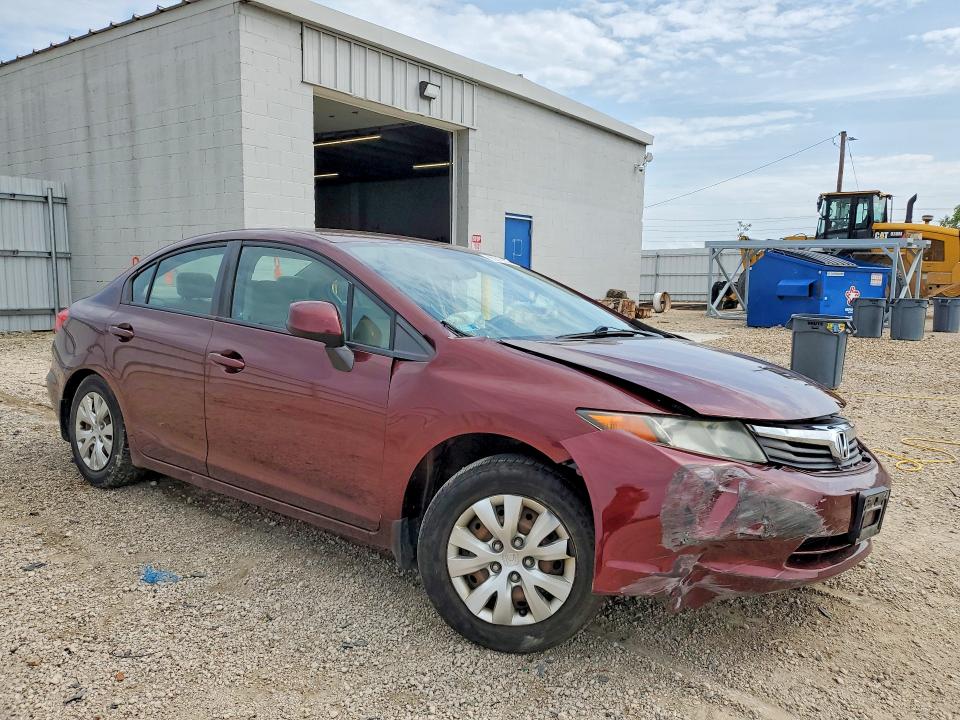 Photo 4 from auction – 2012 HONDA CIVIC with VIN 19XFB2F50CE064330