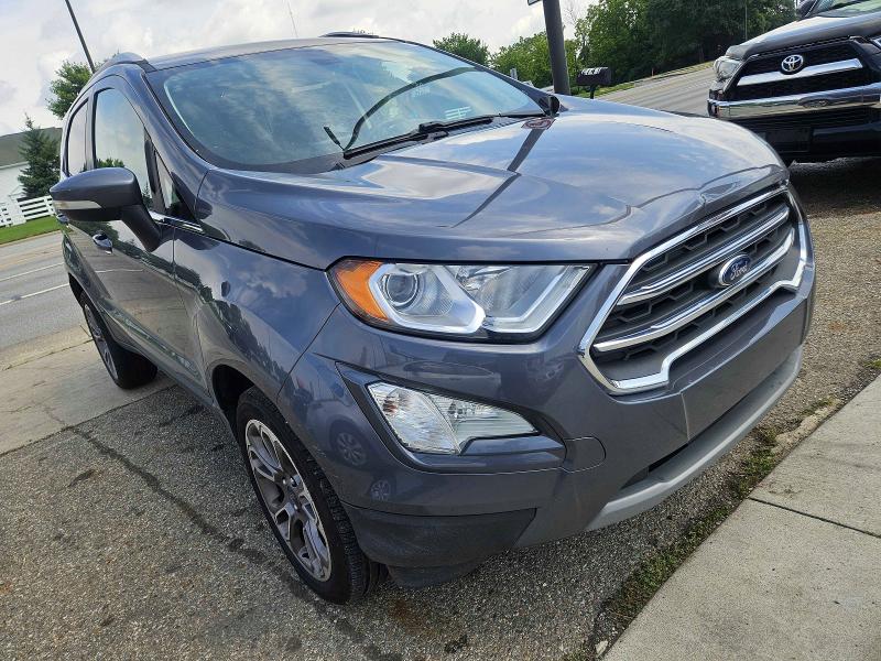 FORD ECOSPORT 2021 with VIN MAJ6S3KL4MC399275 - Photo from auction