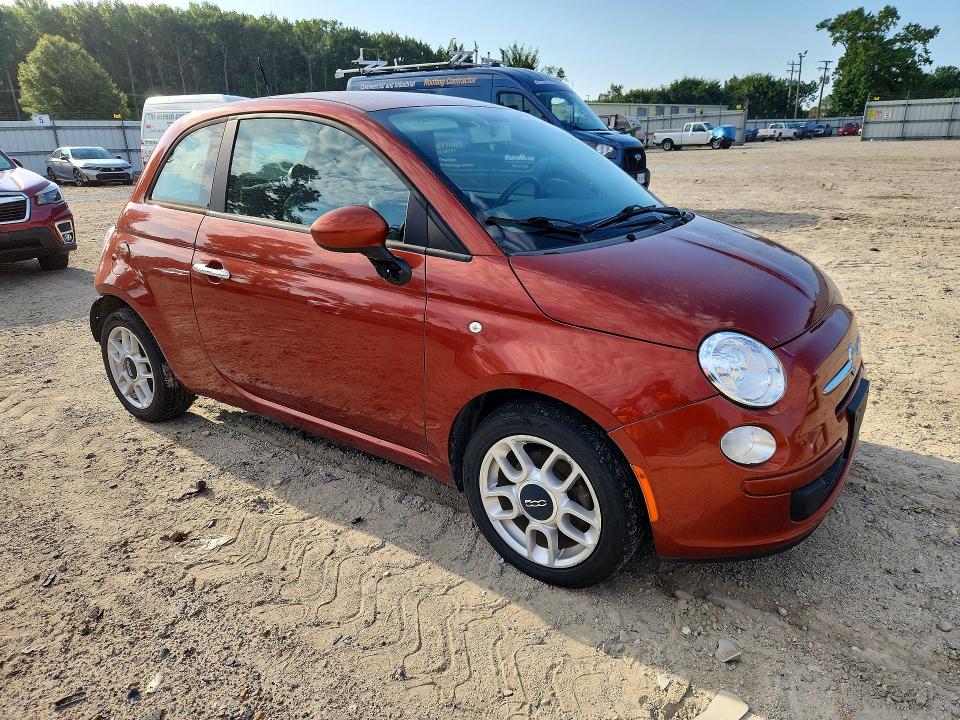 Foto 4 de la subasta – 2012 FIAT 500 con VIN 3C3CFFAR7CT348126