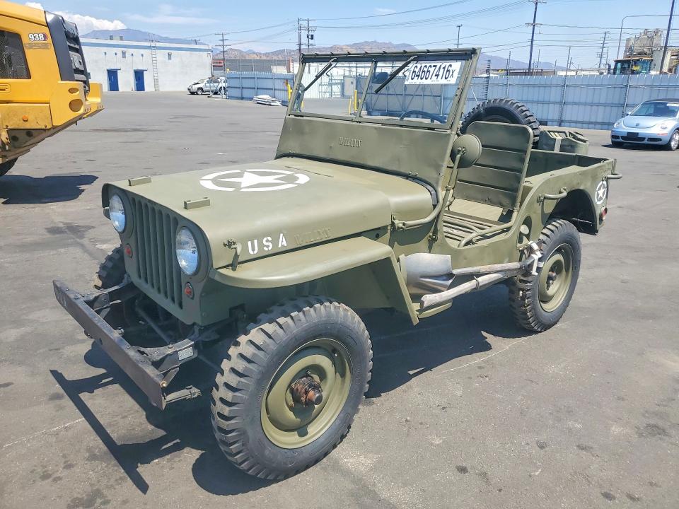 WILLY JEEP 1946 with VIN 88317 - Photo from auction