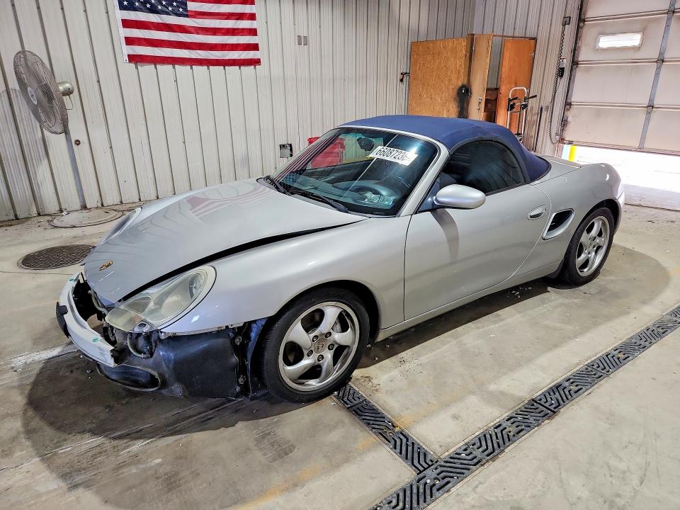 PORSCHE BOXSTER 2001 with VIN WP0CA29871U620594 - Photo from auction