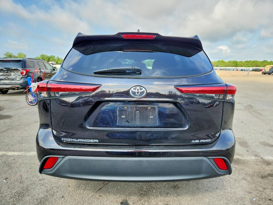 Photo 6 from auction – 2022 TOYOTA HIGHLANDER with VIN 5TDBZRBH6NS190820