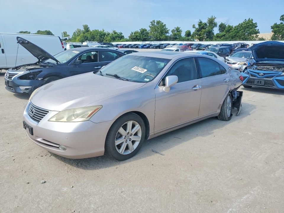 LEXUS ES 2008 with VIN JTHBJ46G082160430 - Photo from auction