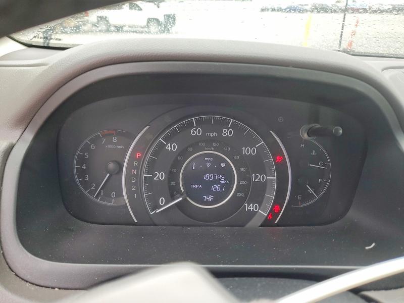 Photo 9 from auction – 2013 HONDA CR-V with VIN 5J6RM4H78DL064791