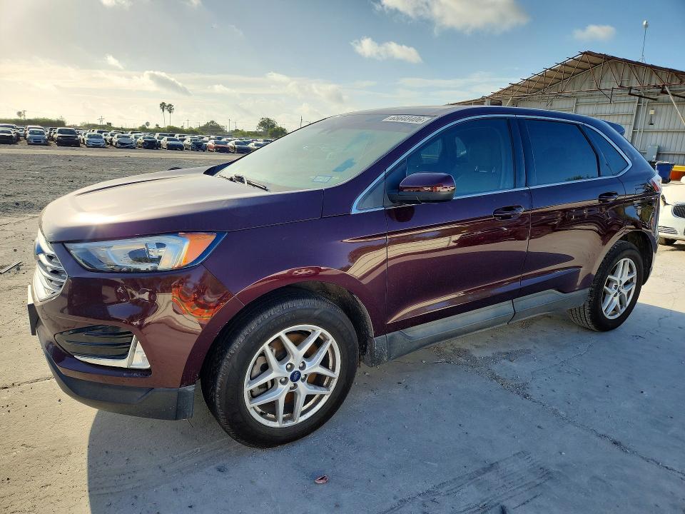 FORD EDGE 2021 with VIN 2FMPK3J99MBA01641 - Photo from auction
