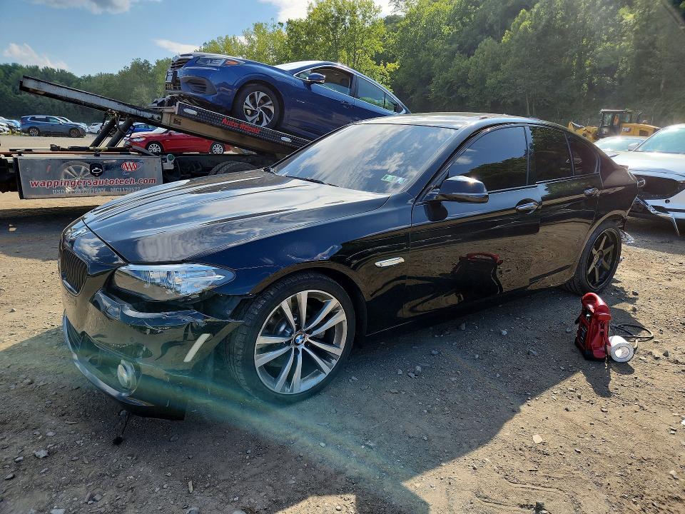 BMW 528 2016 with VIN WBA5A7C5XGG643957 - Photo from auction