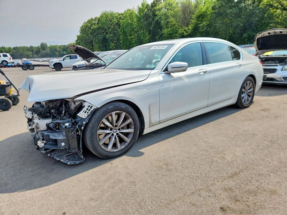 BMW 750 2021 with VIN WBA7U2C03MCG03880 - Photo from auction
