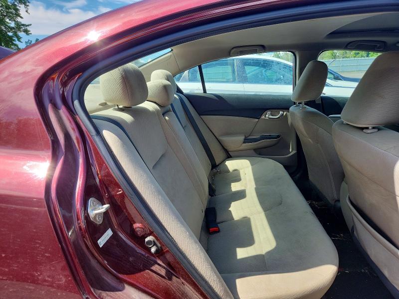Photo 10 from auction – 2013 HONDA CIVIC with VIN 19XFB2F80DE254883