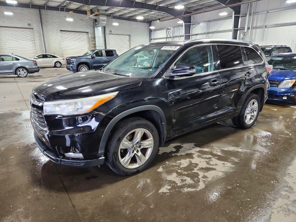 TOYOTA HIGHLANDER 2016 with VIN 5TDDKRFH4GS238034 - Photo from auction