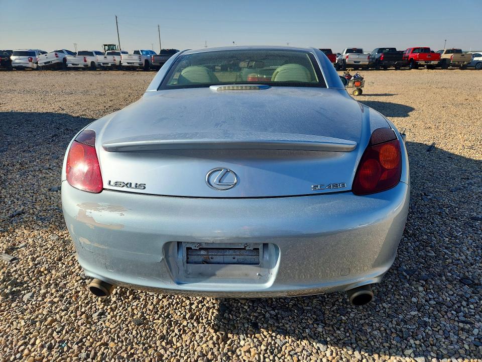 Photo 6 from auction – 2004 LEXUS SC with VIN JTHFN48Y340050862