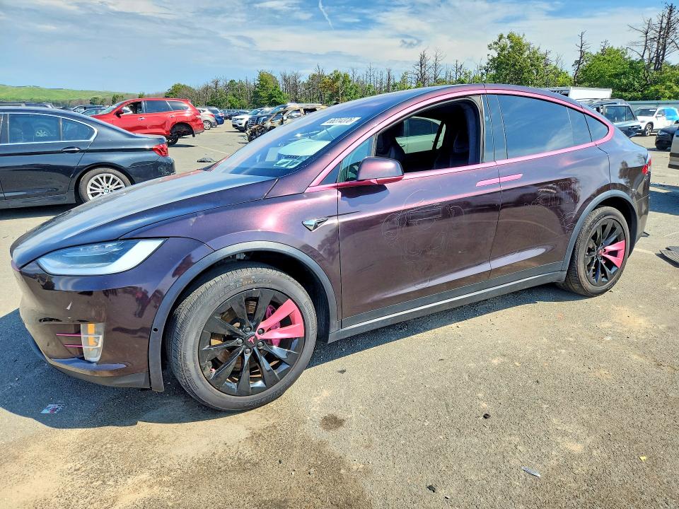 TESLA MODEL X 2019 con VIN 5YJXCDE25KF187778 - Foto de la subasta