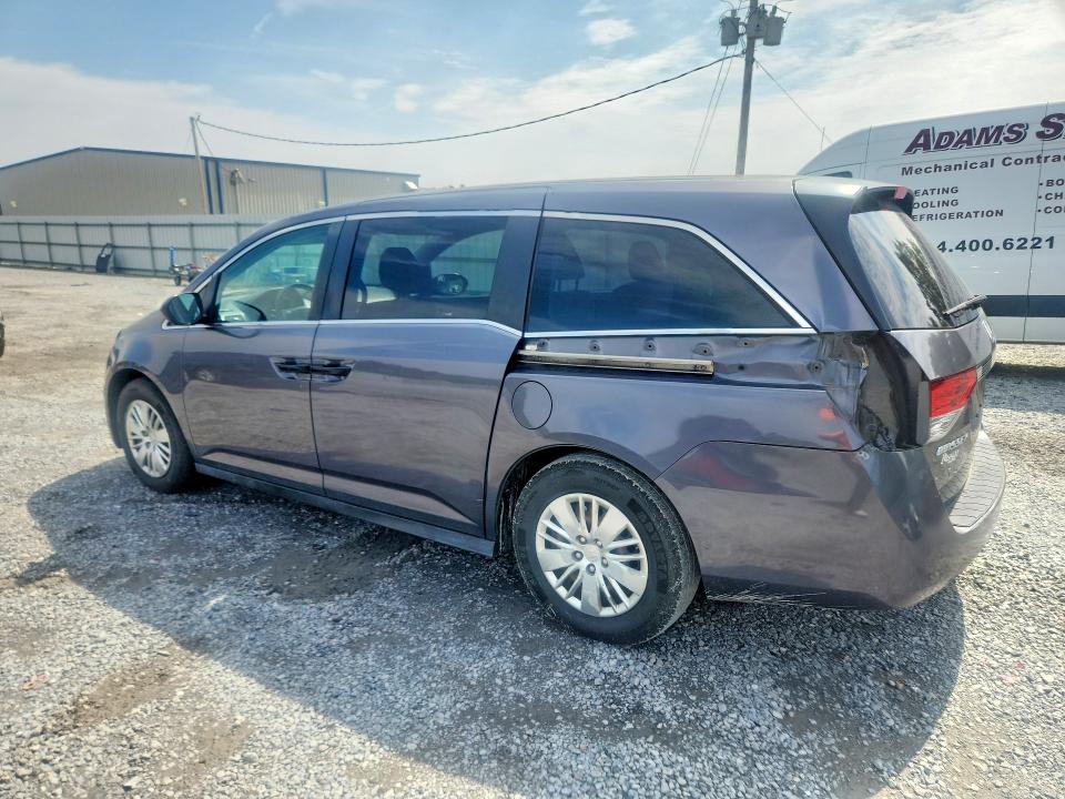 Photo 2 from auction – 2015 HONDA ODYSSEY with VIN 5FNRL5H22FB062902
