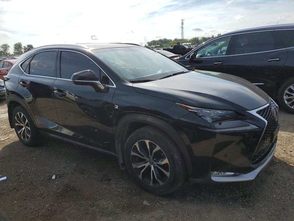 Photo 4 from auction – 2016 LEXUS NX with VIN JTJBARBZ8G2075529