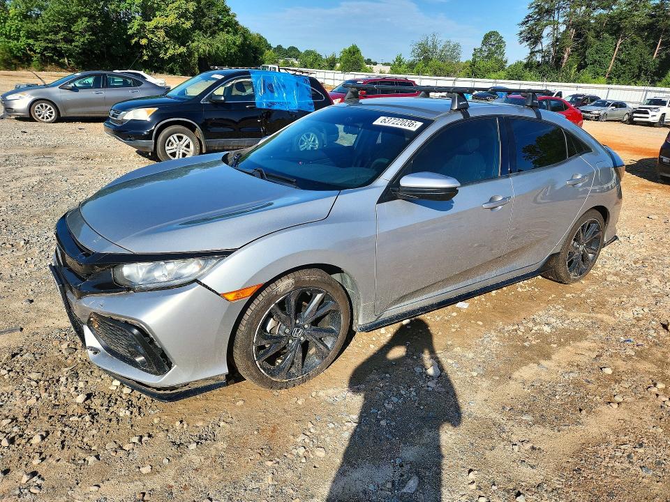 Photo 1 from auction – 2018 HONDA CIVIC with VIN SHHFK7G42JU229710