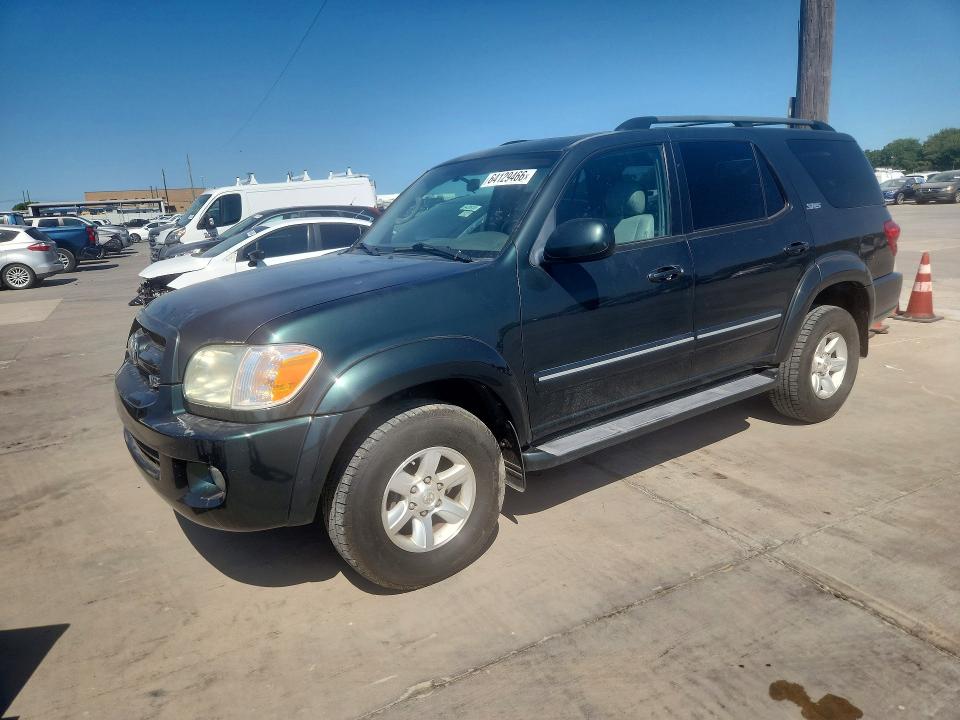 TOYOTA SEQUOIA 2007 with VIN 5TDBT44A87S286391 - Photo from auction