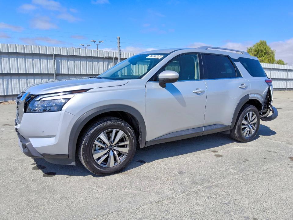 NISSAN PATHFINDER 2025 with VIN 5N1DR3CC1SC235891 - Photo from auction