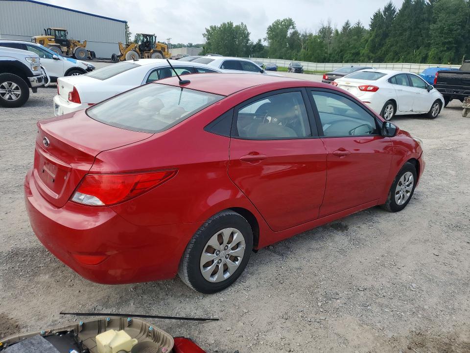 Photo 3 from auction – 2016 HYUNDAI ACCENT with VIN KMHCT4AE0GU969771