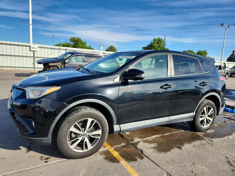 TOYOTA RAV4 2018 with VIN 2T3RFREV8JW792278 - Photo from auction