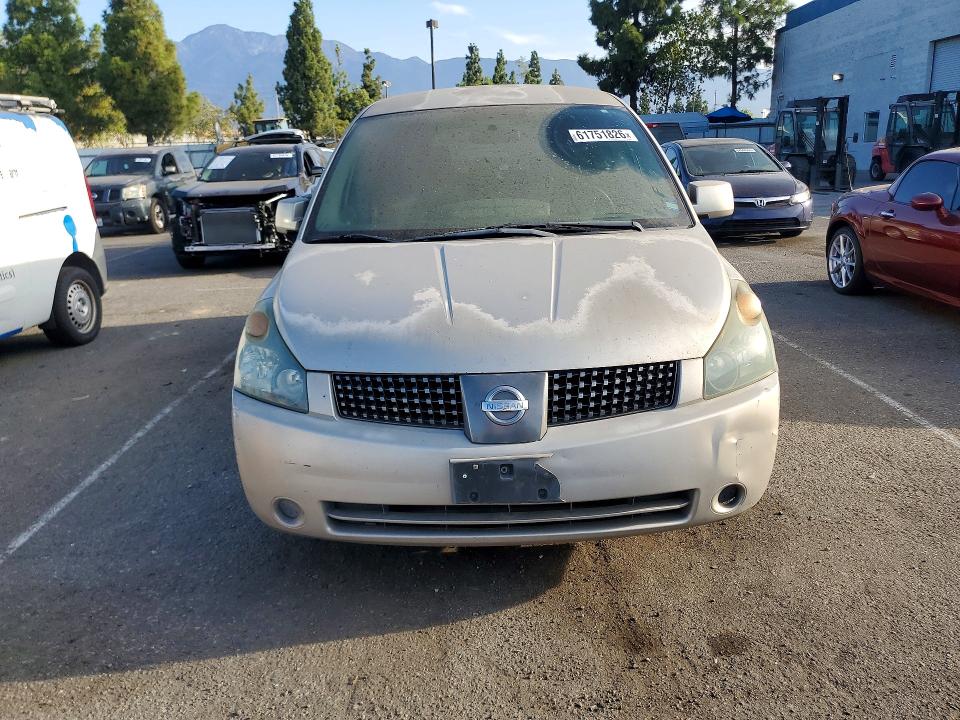 Photo 5 from auction – 2004 NISSAN QUEST with VIN 5N1BV28U44N342679