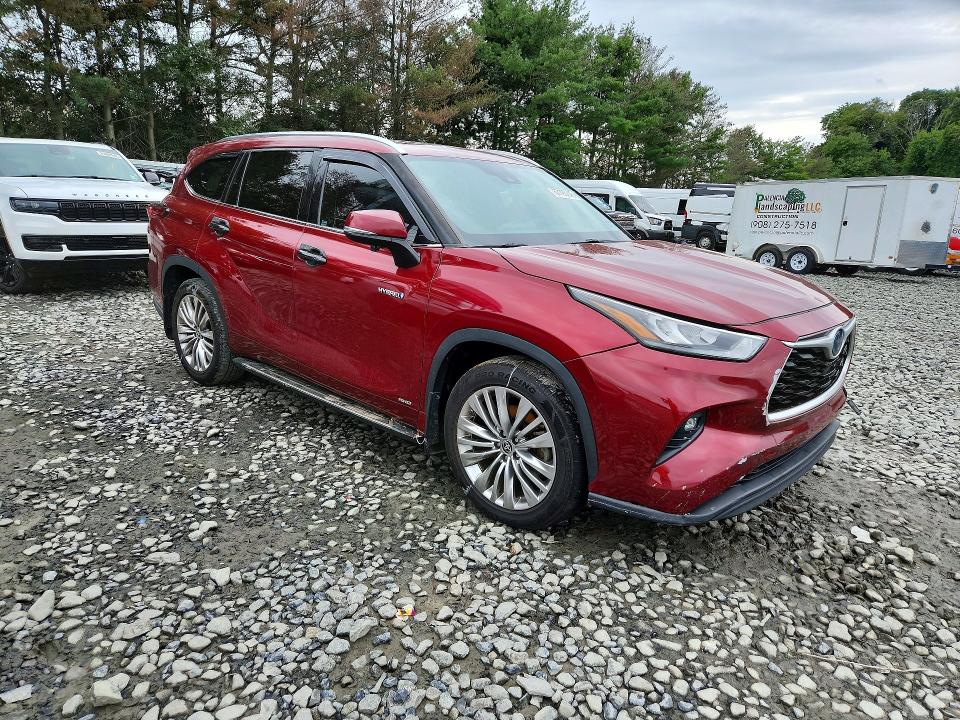 Photo 4 from auction – 2020 TOYOTA HIGHLANDER with VIN 5TDGBRCH7LS512788