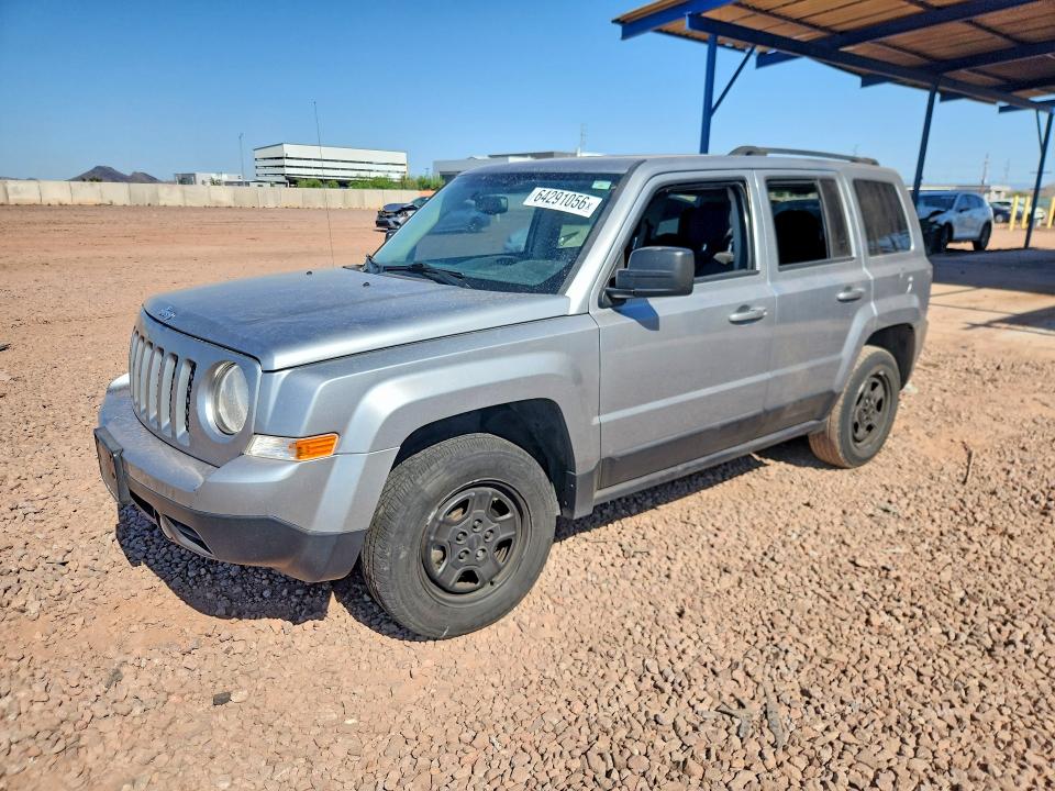 JEEP PATRIOT 2017 with VIN 1C4NJRBB8HD105072 - Photo from auction
