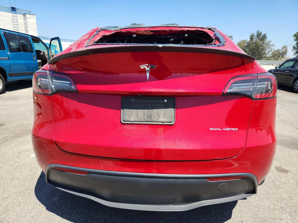 Фото 6 с аукциона – 2021 TESLA MODEL Y с VIN 5YJYGDEE7MF153637