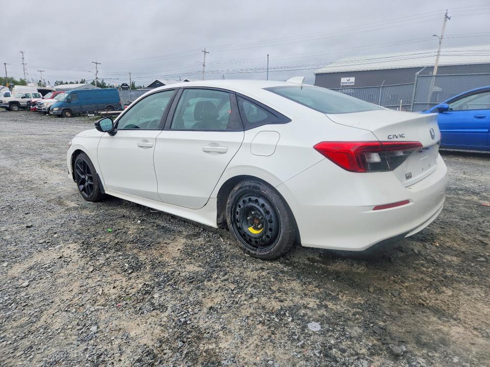 Photo 2 from auction – 2022 HONDA CIVIC with VIN 2HGFE2F56NH107150