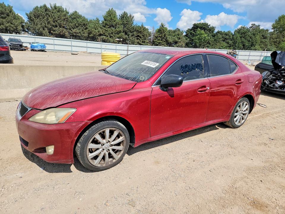 LEXUS IS 2007 with VIN JTHCK262472011141 - Photo from auction