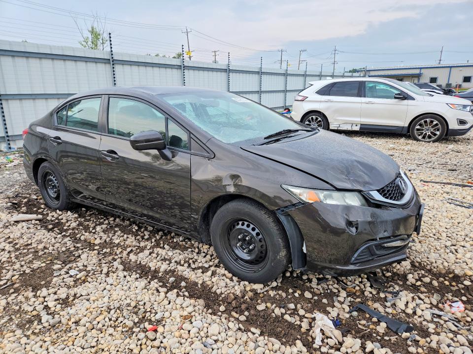 Photo 4 from auction – 2014 HONDA CIVIC with VIN 2HGFB2F58EH527629