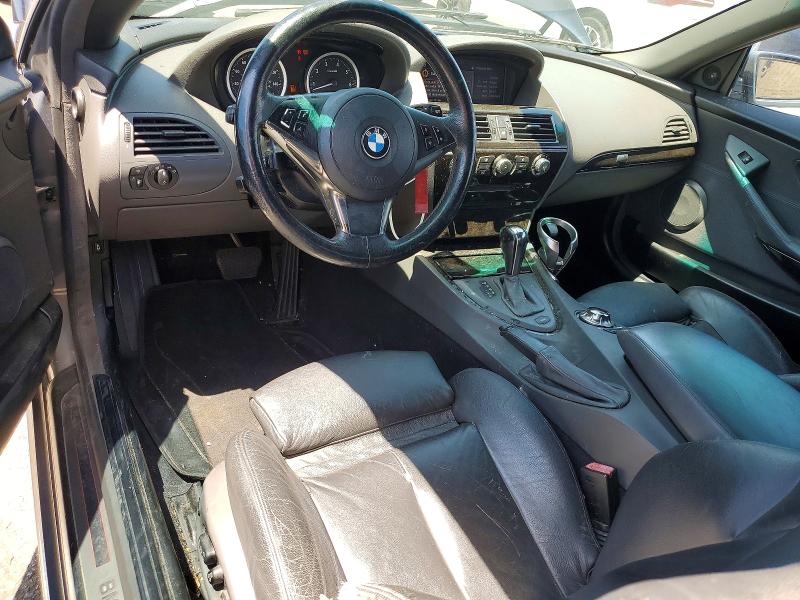 Photo 8 from auction – 2005 BMW 645 with VIN WBAEK73465B323811