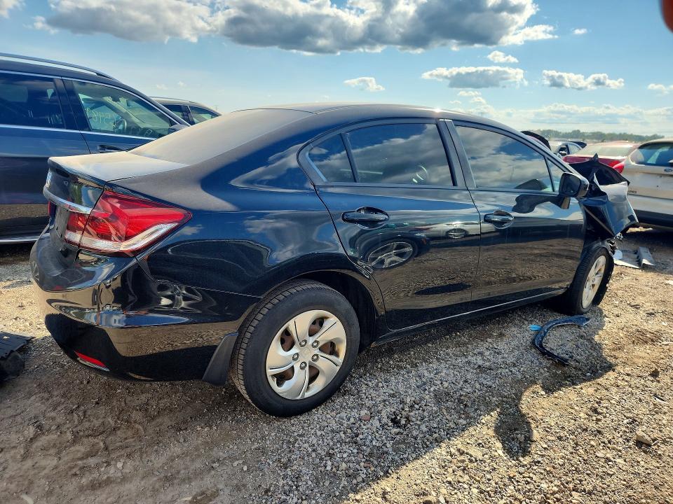 Photo 3 from auction – 2015 HONDA CIVIC with VIN 19XFB2F59FE051628