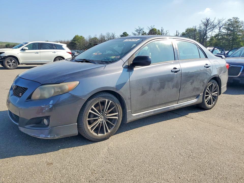 TOYOTA COROLLA 2009 with VIN 2T1BU40E69C002077 - Photo from auction