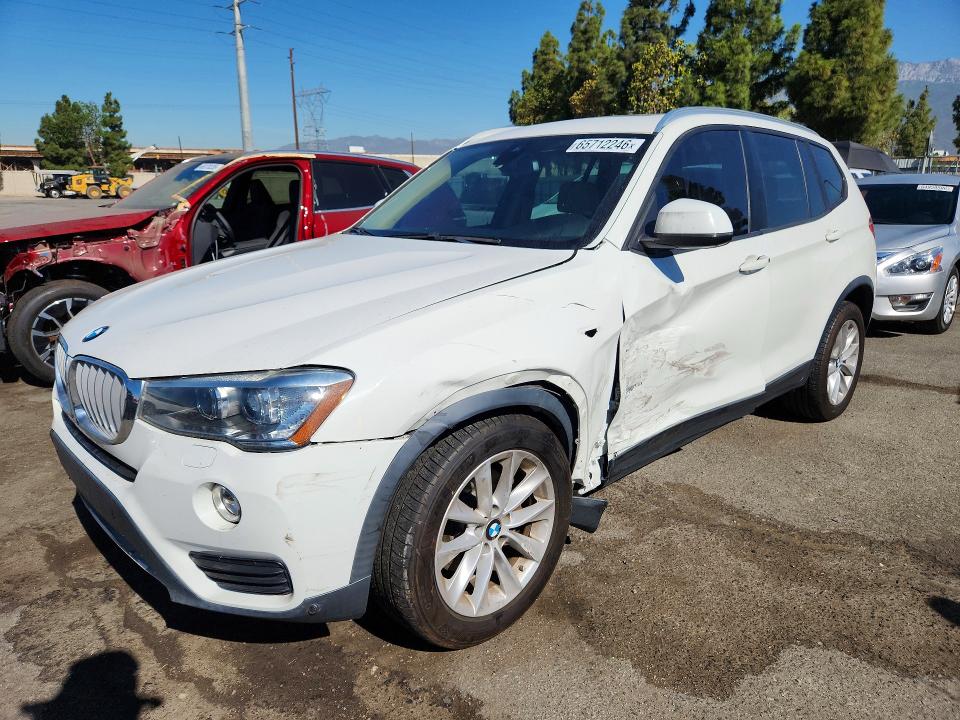 BMW X3 2017 مع رقم تعريف المركبة 5UXWZ7C30H0V88751 - صورة من المزاد