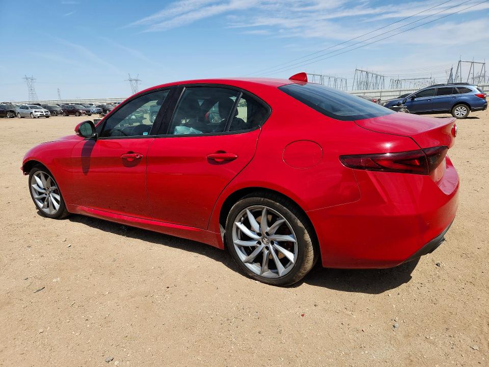 Photo 2 from auction – 2022 ALFA ROMEO GIULIA with VIN ZARFAMAN8N7659277