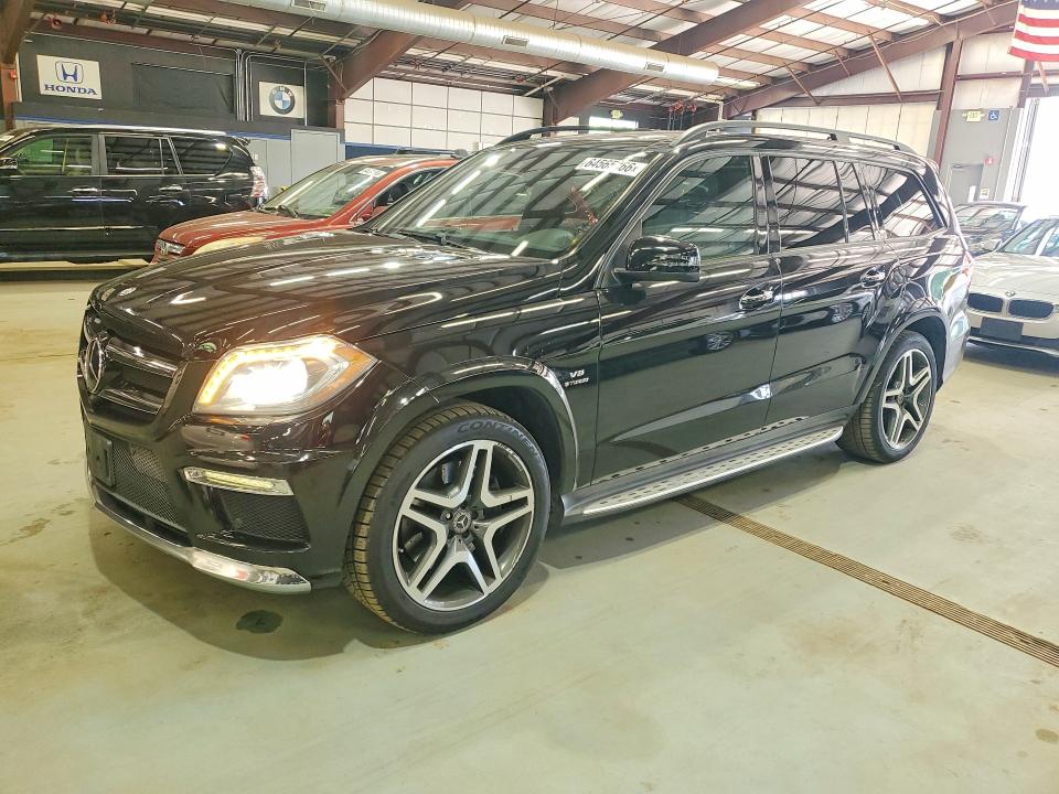 MERCEDES-BENZ GL 2015 with VIN 4JGDF7DE3FA543260 - Photo from auction