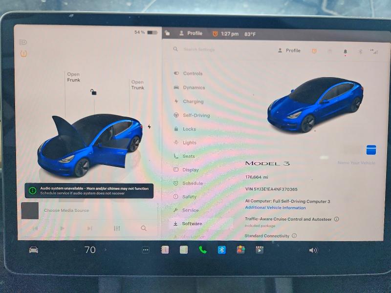 Photo 9 from auction – 2022 TESLA MODEL 3 with VIN 5YJ3E1EA4NF370365