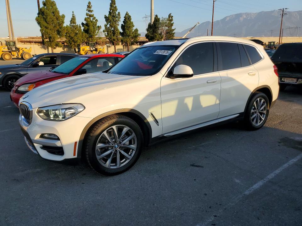 BMW X3 2019 with VIN 5UXTR7C51KLF36753 - Photo from auction