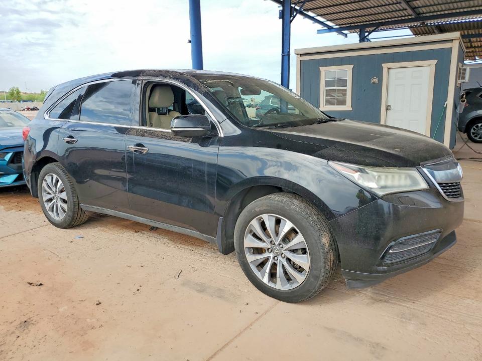 Photo 4 from auction – 2016 ACURA MDX with VIN 5FRYD4H44GB509220