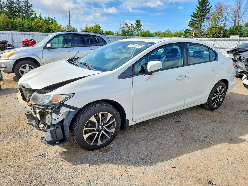 HONDA CIVIC 2015 with VIN 2HGFB2F56FH037210 - Photo from auction