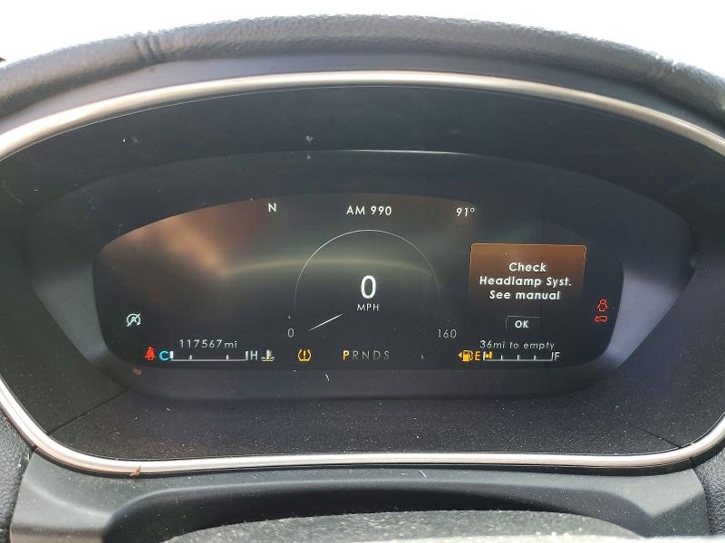 Photo 9 from auction – 2020 LINCOLN NAUTILUS with VIN 2LMPJ6K95LBL12649