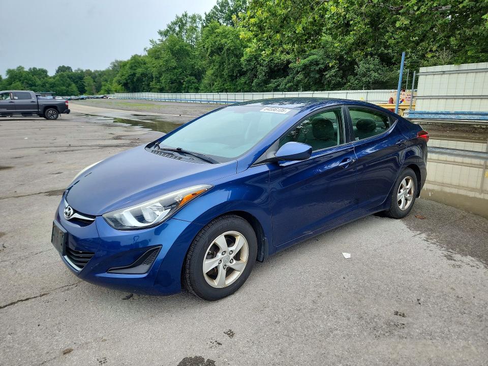 HYUNDAI ELANTRA 2015 with VIN 5NPDH4AE2FH648835 - Photo from auction