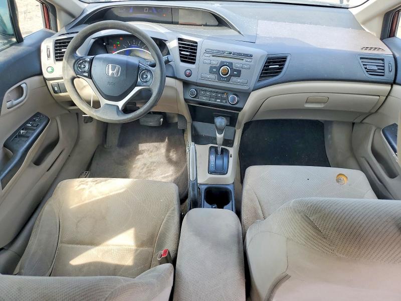 Photo 8 from auction – 2012 HONDA CIVIC with VIN JHMFB2F56CS001048