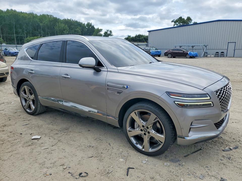 Photo 4 from auction – 2021 GENESIS GV80 with VIN KMUHCESCXMU030097
