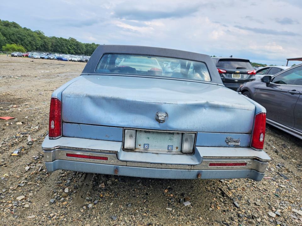 Photo 6 from auction – 1988 CADILLAC ELDORADO with VIN 1G6EL1152JU617815