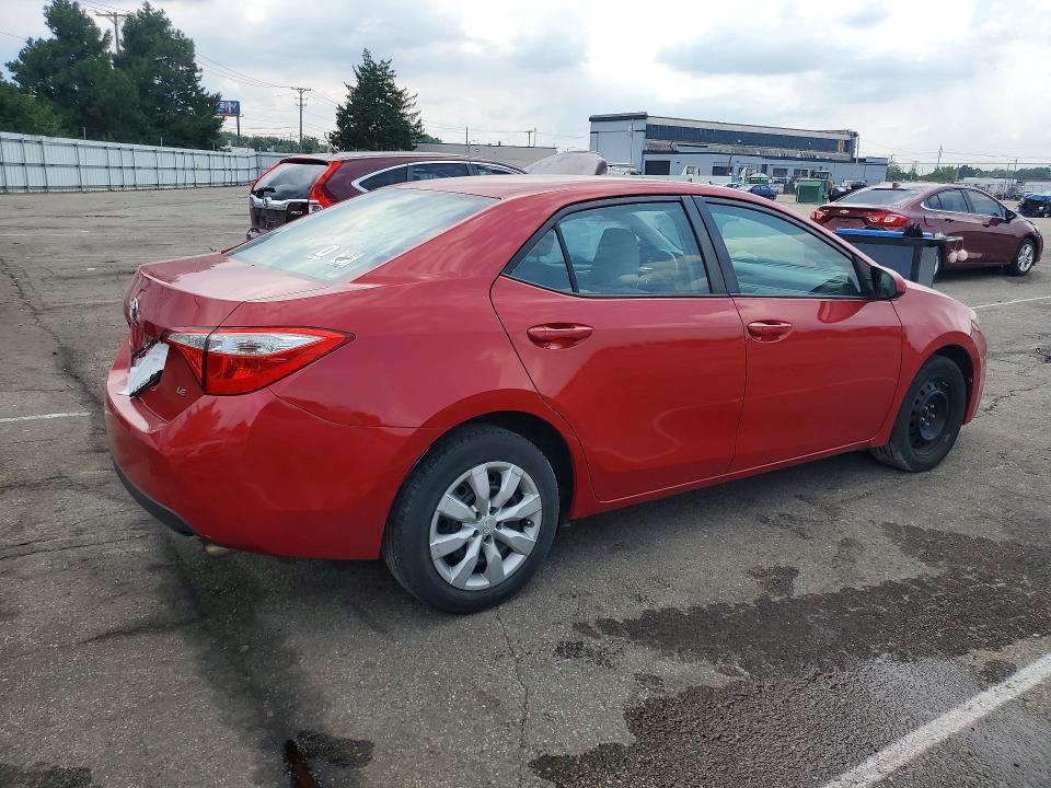 Photo 3 from auction – 2016 TOYOTA COROLLA with VIN 2T1BURHE3GC608337