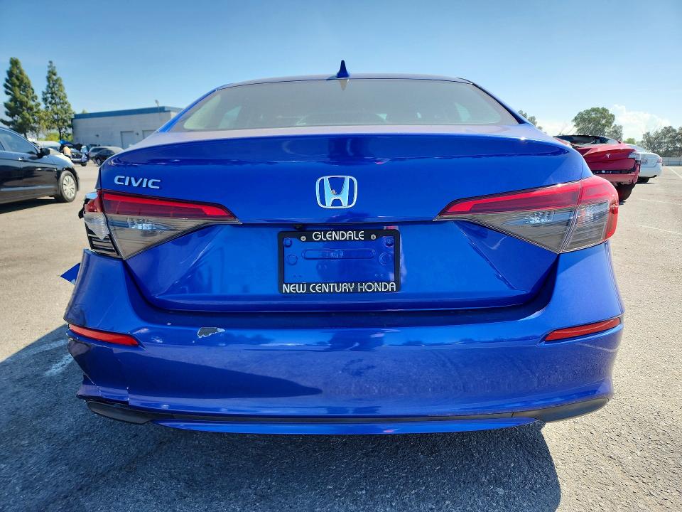 Photo 6 from auction – 2022 HONDA CIVIC with VIN 2HGFE1F70NH317030
